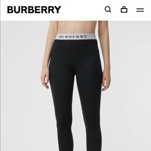 burberry sports bra set